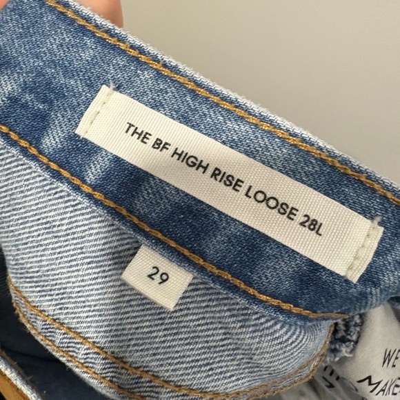 DENIM FORUM BF HIGH RISE LOOSE JEAN - Picture 9 of 9